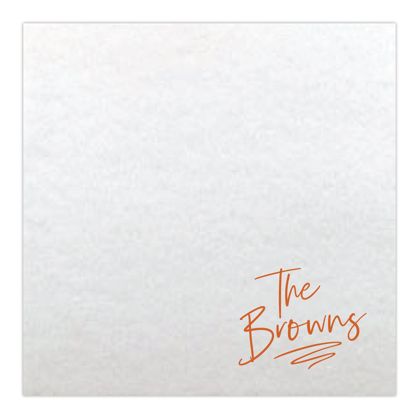 "Linen-Like" Napkin | Design 11