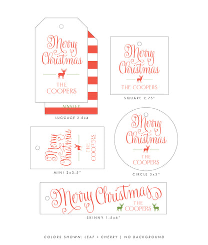 Holiday Gift Tag | Design 1