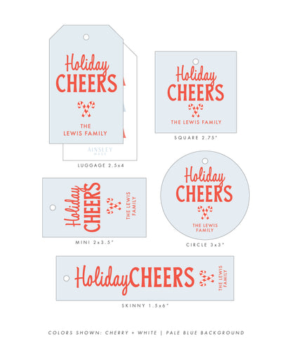Holiday Gift Tag | Design 12