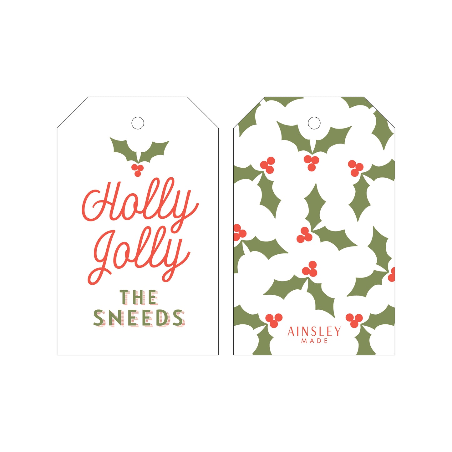 Holiday Gift Tag | Design 3