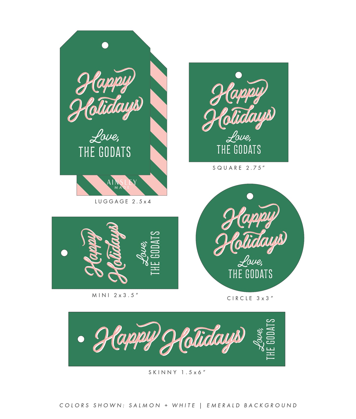 Holiday Gift Tag | Design 5