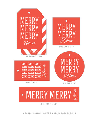 Holiday Gift Tag | Design 8
