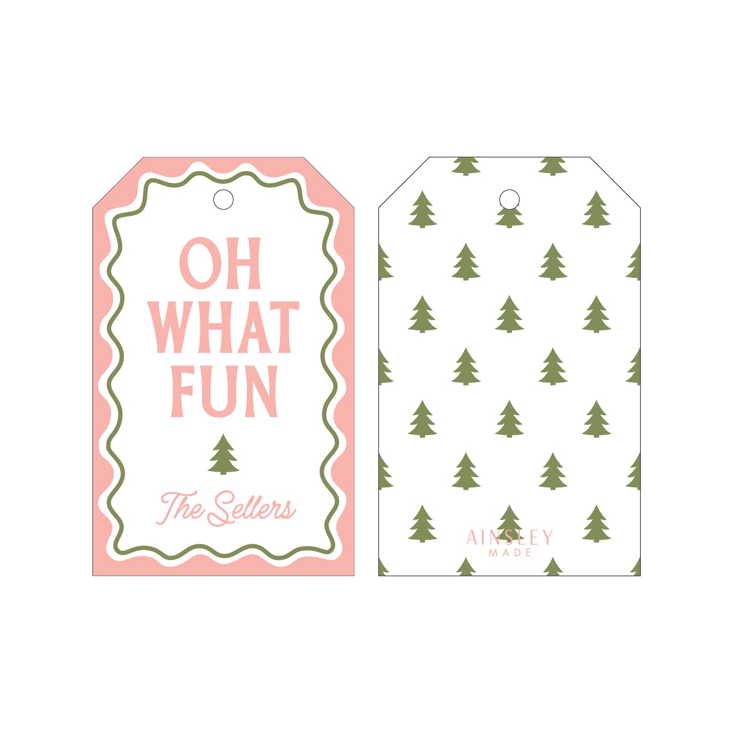Holiday Gift Tag | Design 9