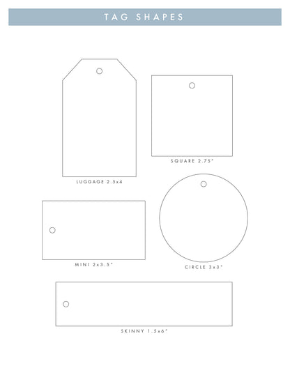 Holiday Gift Tag | Design 8