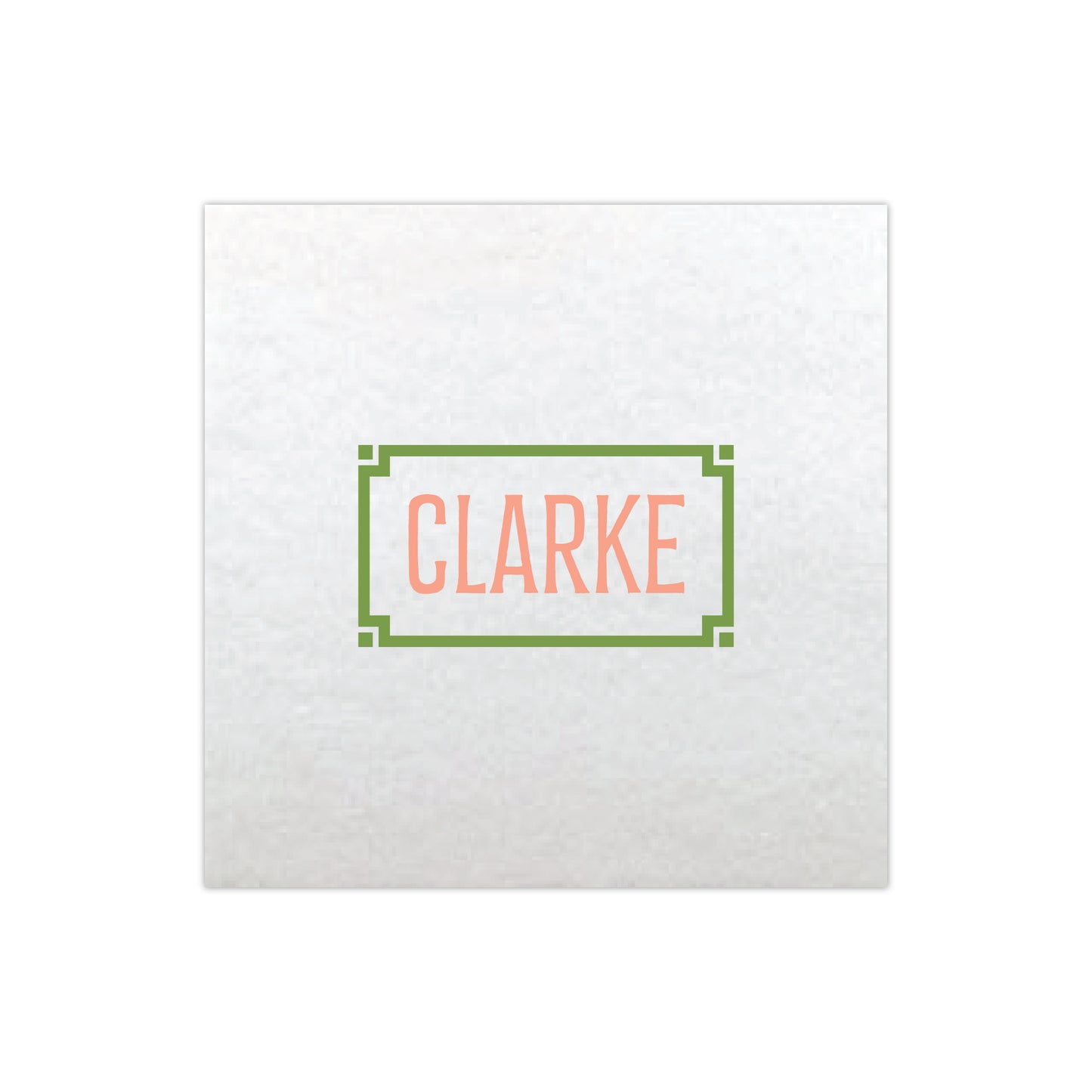 "Linen-Like" Napkin | Design 10