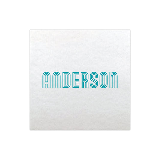 "Linen-Like" Napkin | Design 12