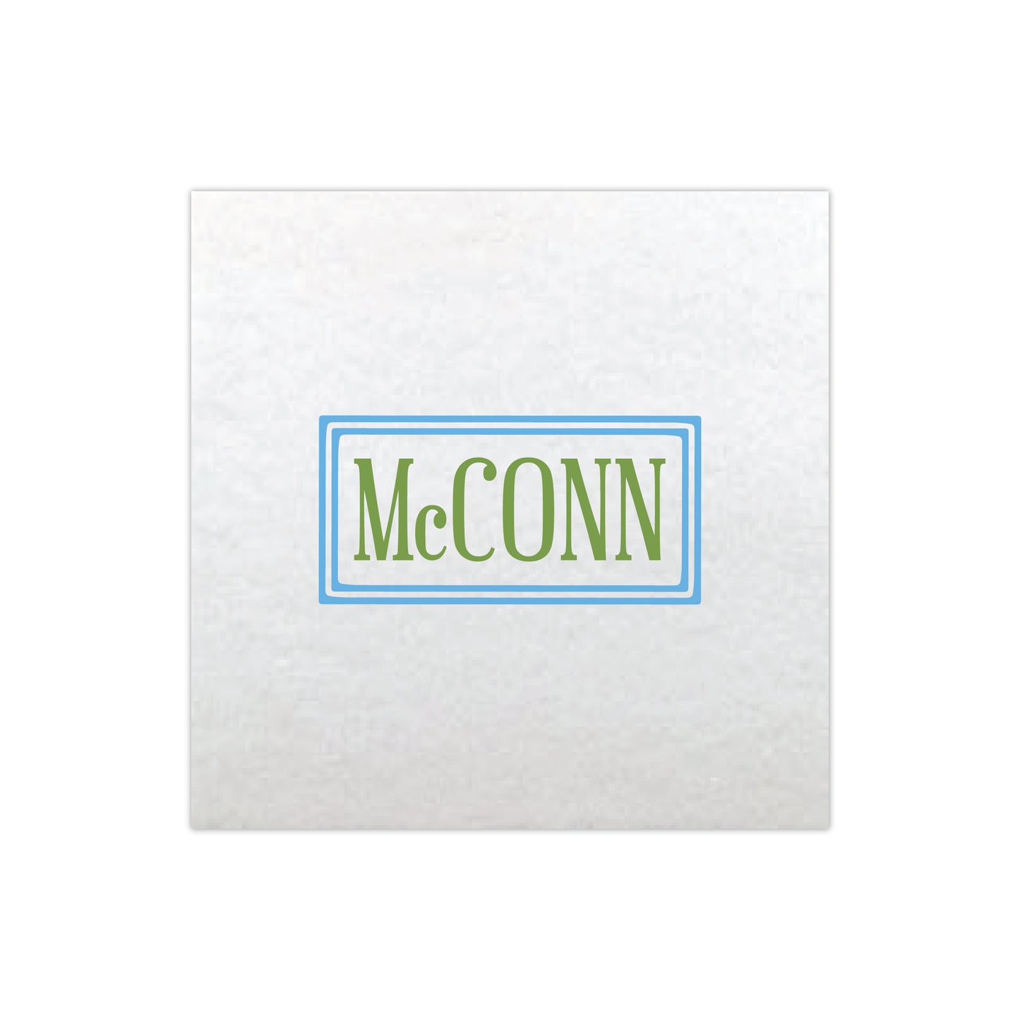 "Linen-Like" Napkin | Design 8