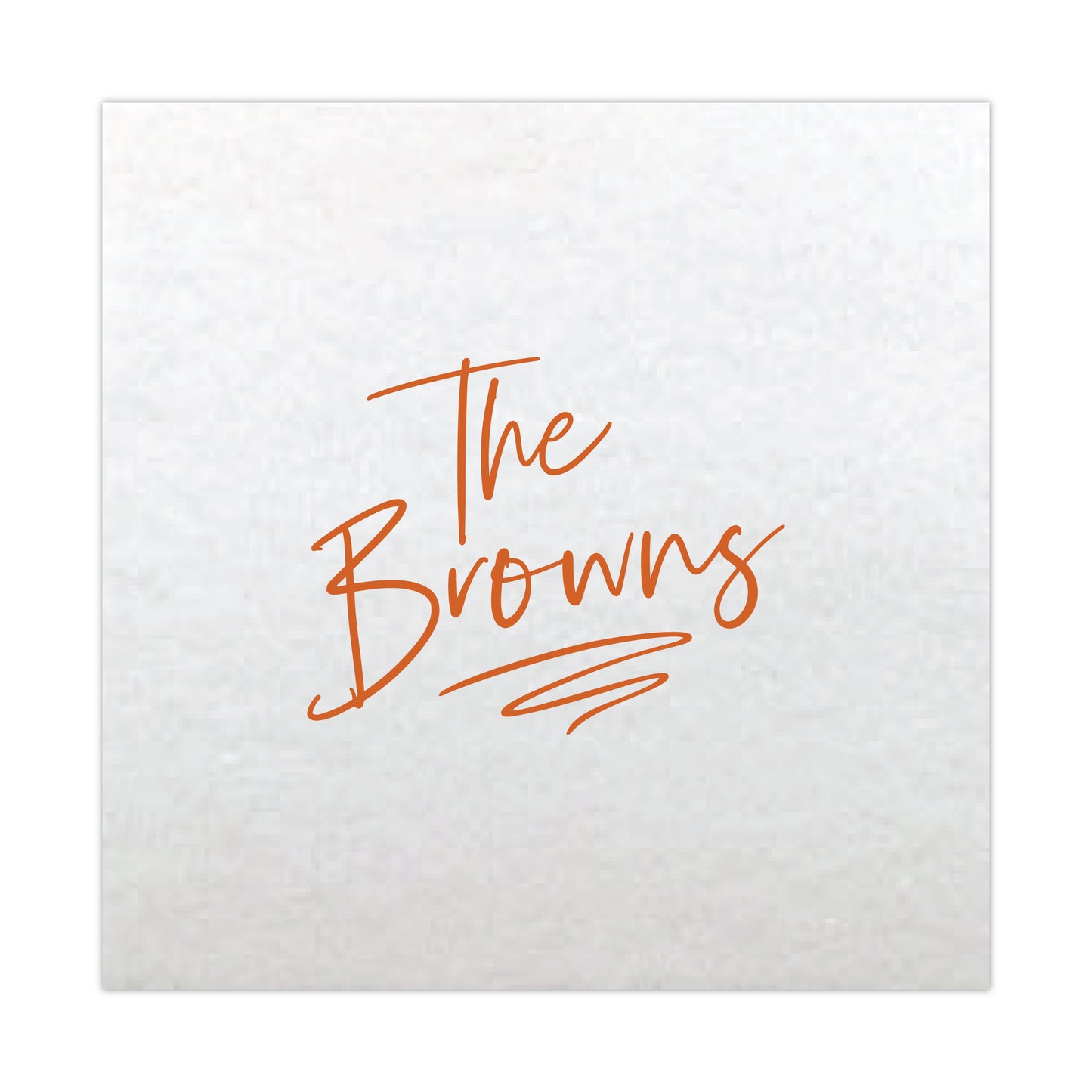 "Linen-Like" Napkin | Design 11
