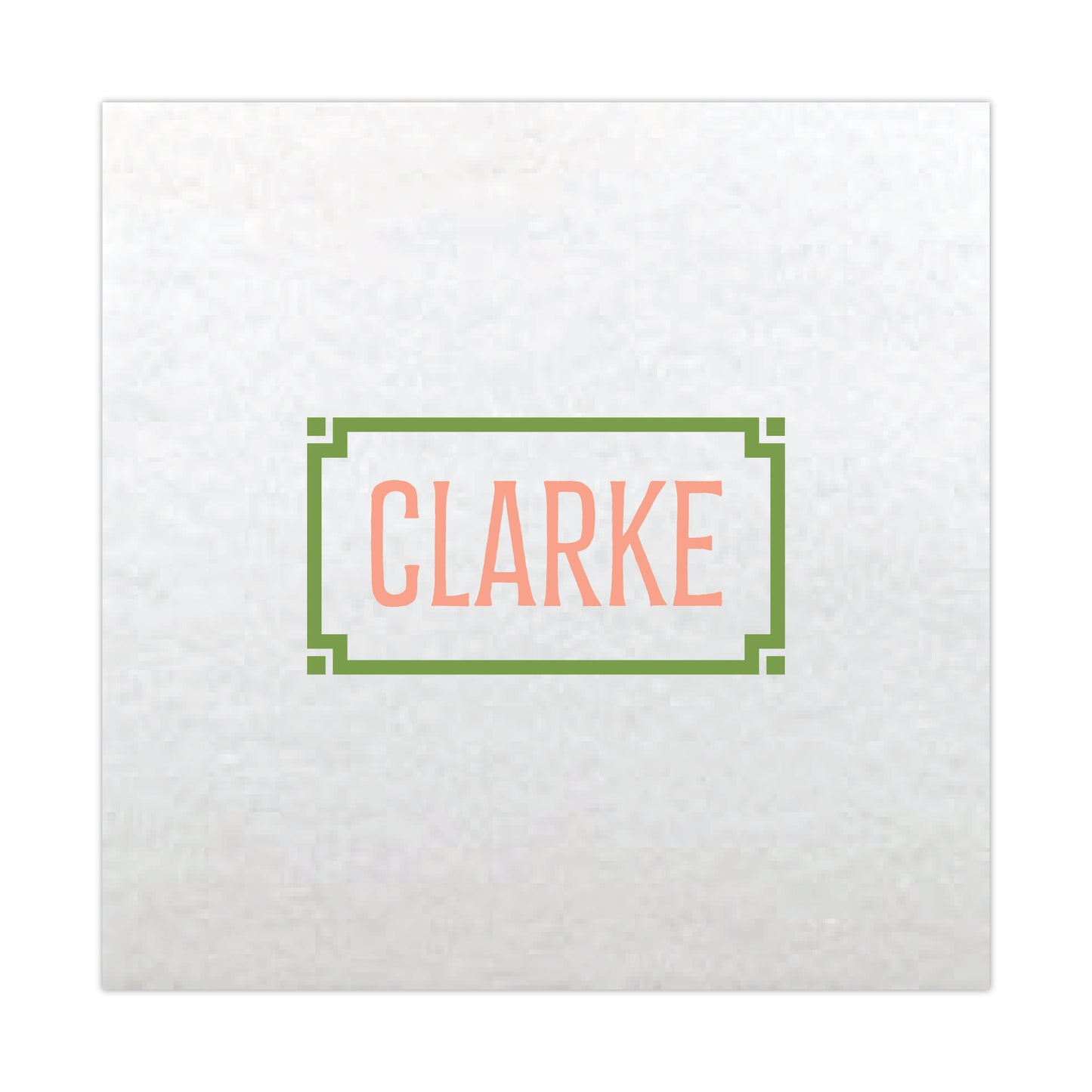 "Linen-Like" Napkin | Design 10