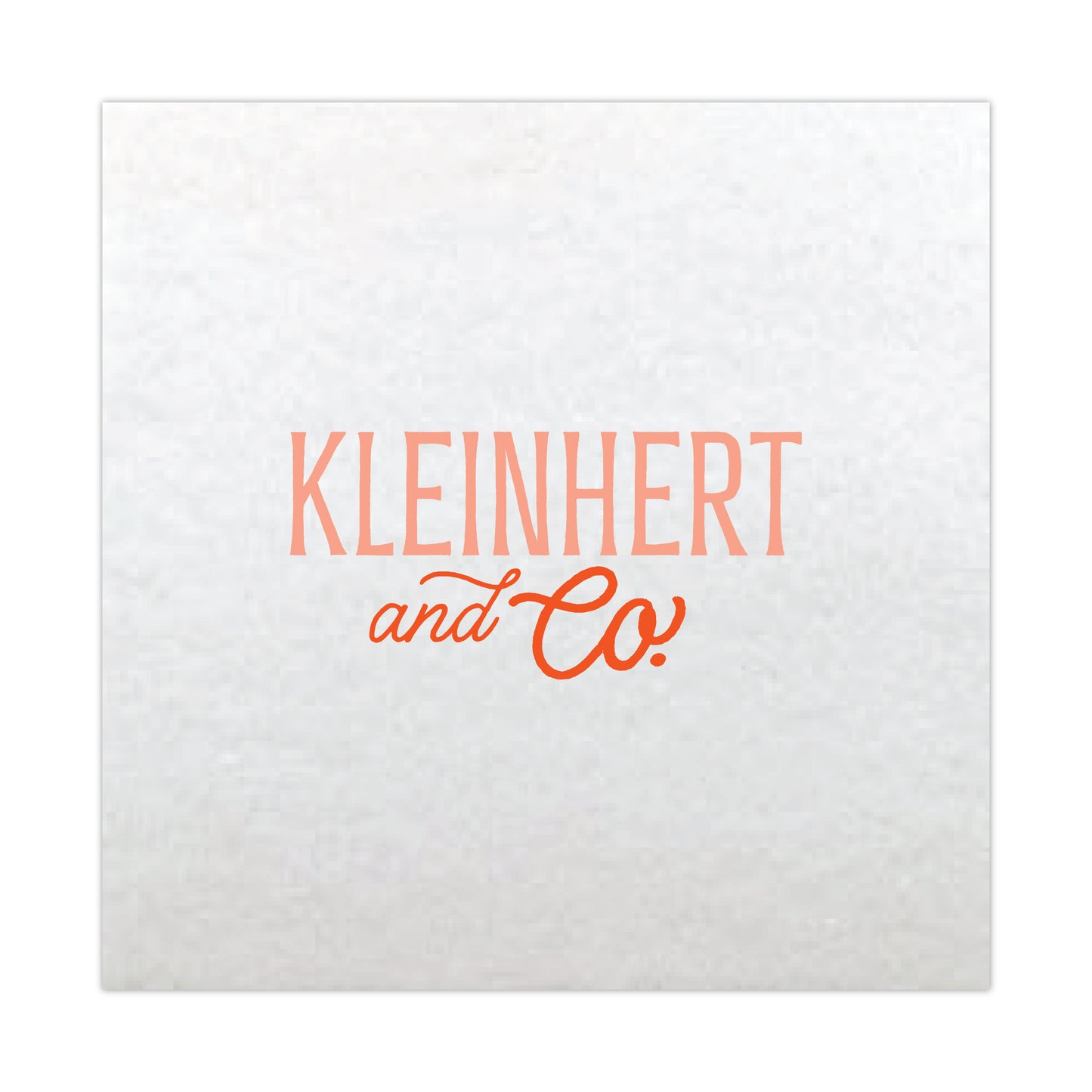 "Linen-Like" Napkin | Design 9